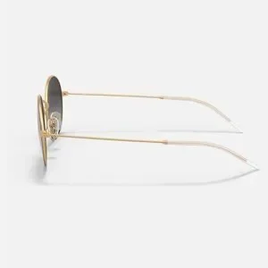 Ray-Ban beat RB 3594 9114/U0 53-20 sunglasses gold matte frame RAY-BAN BEAT Sunglasses in Gold On Brown and Brown & Red  main image 3